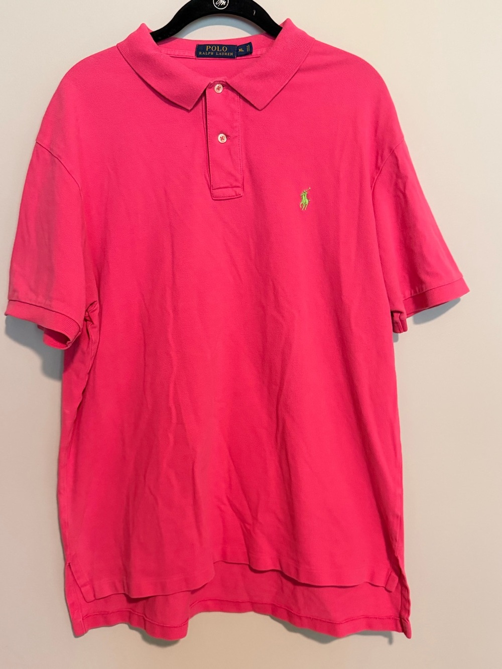 XL Mens Pink Polo by Ralph Lauren Shirt
